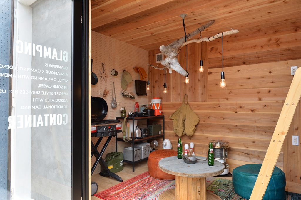 010【フルビルド】虫嫌いでも、寒い季節も楽しめるグランピングコンテナー