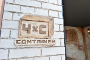 002【フルビルド】モルタル造形の画家のアトリエコンテナー