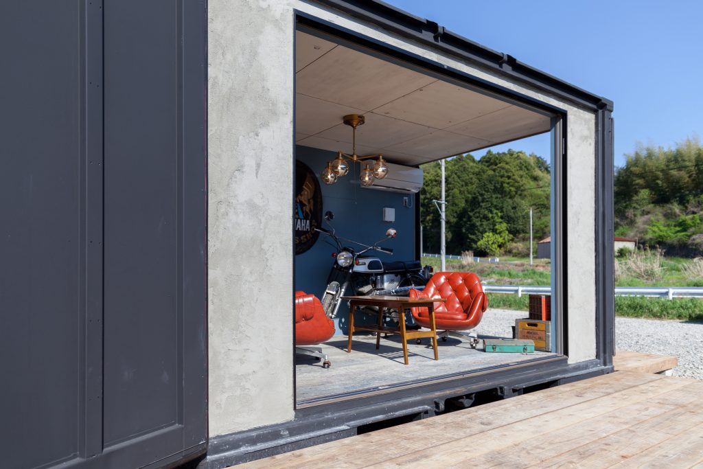 004【フルビルド】バイクガレージ