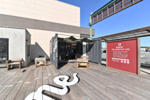 018【スペースビルド】集客を促進。マルシェも行えるコンテナーハウスの展示場