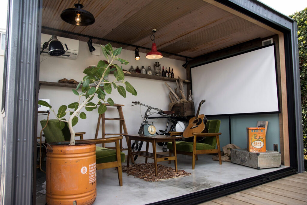 趣味部屋 店舗 海上コンテナ